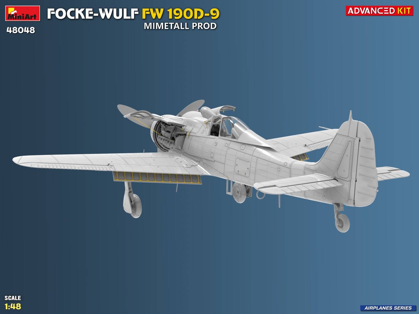 FOCKE-WULF FW 190D-9 MIMETALL PROD ADVANCED KIT – Image 21