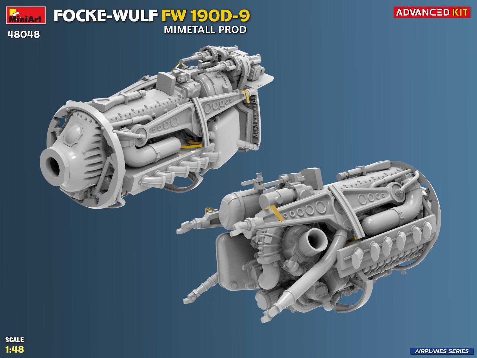 FOCKE-WULF FW 190D-9 MIMETALL PROD ADVANCED KIT – Image 32