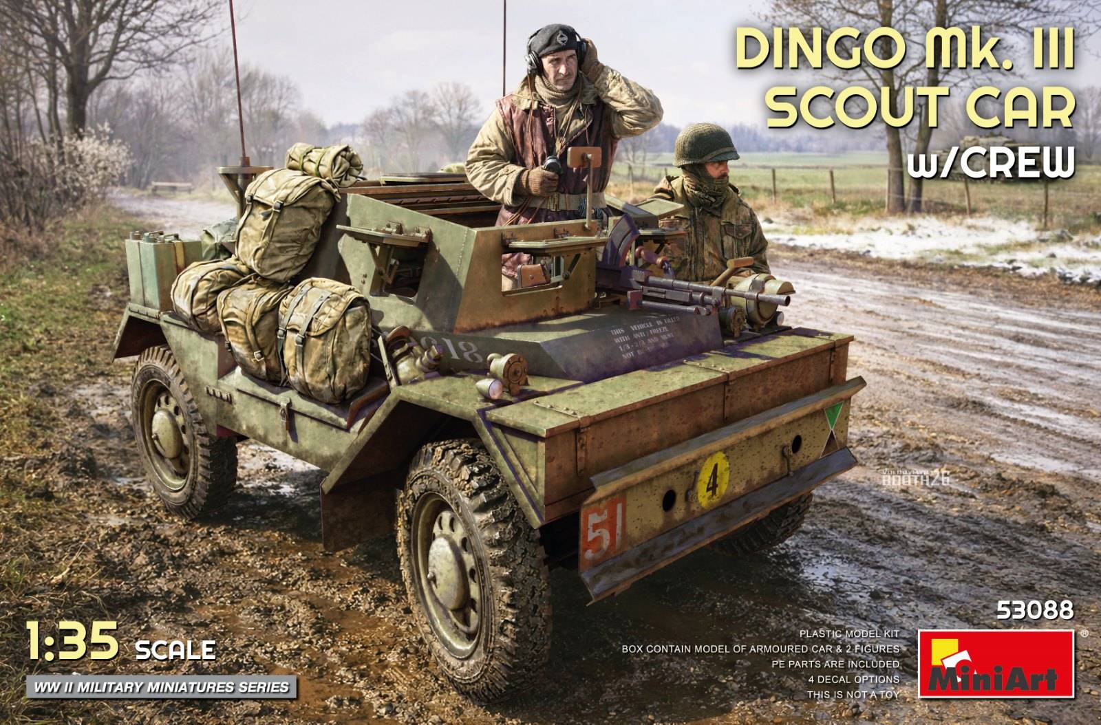 DINGO Mk. III SCOUT CAR w/CREW