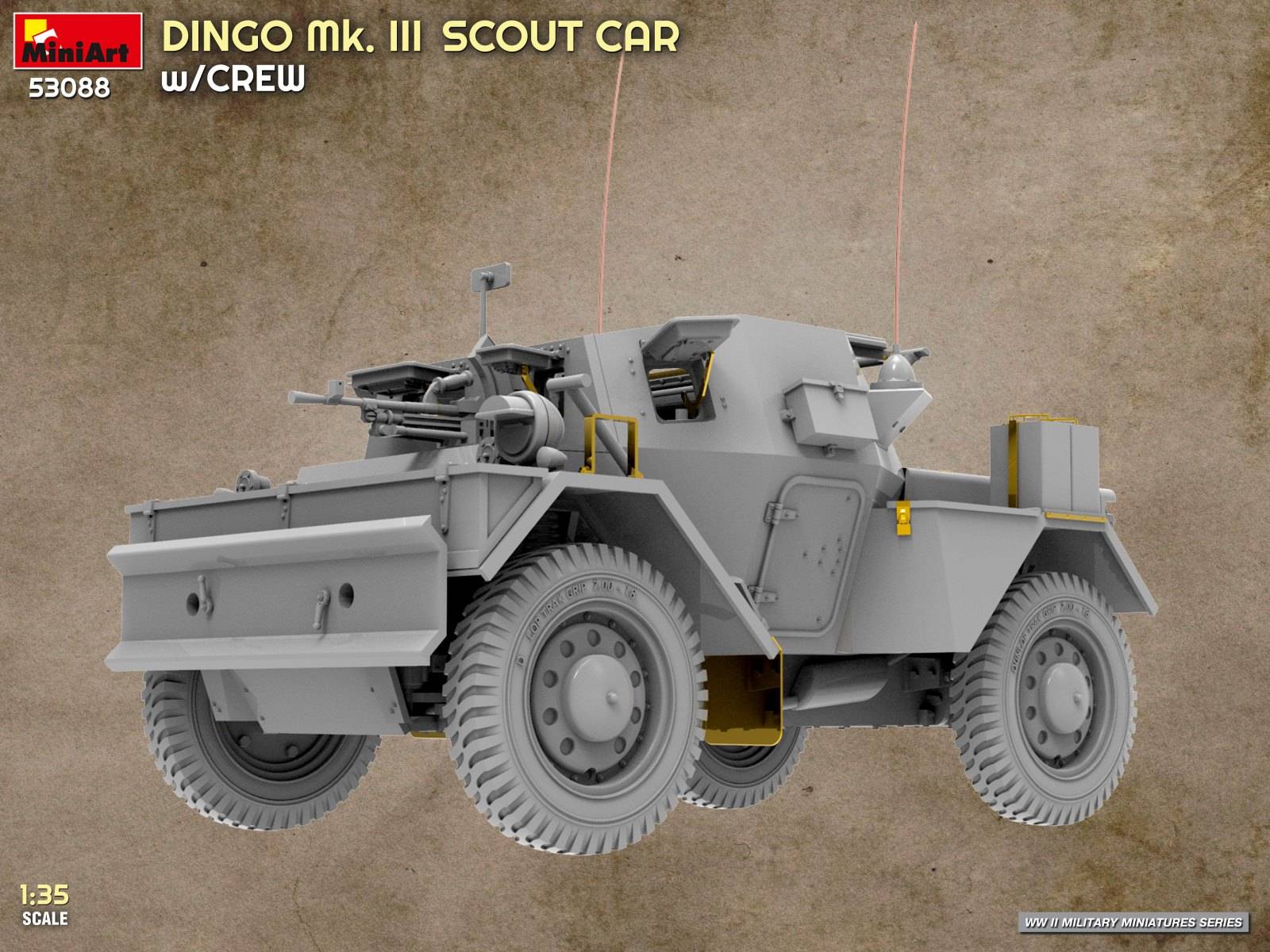 DINGO Mk. III SCOUT CAR w/CREW – Image 3