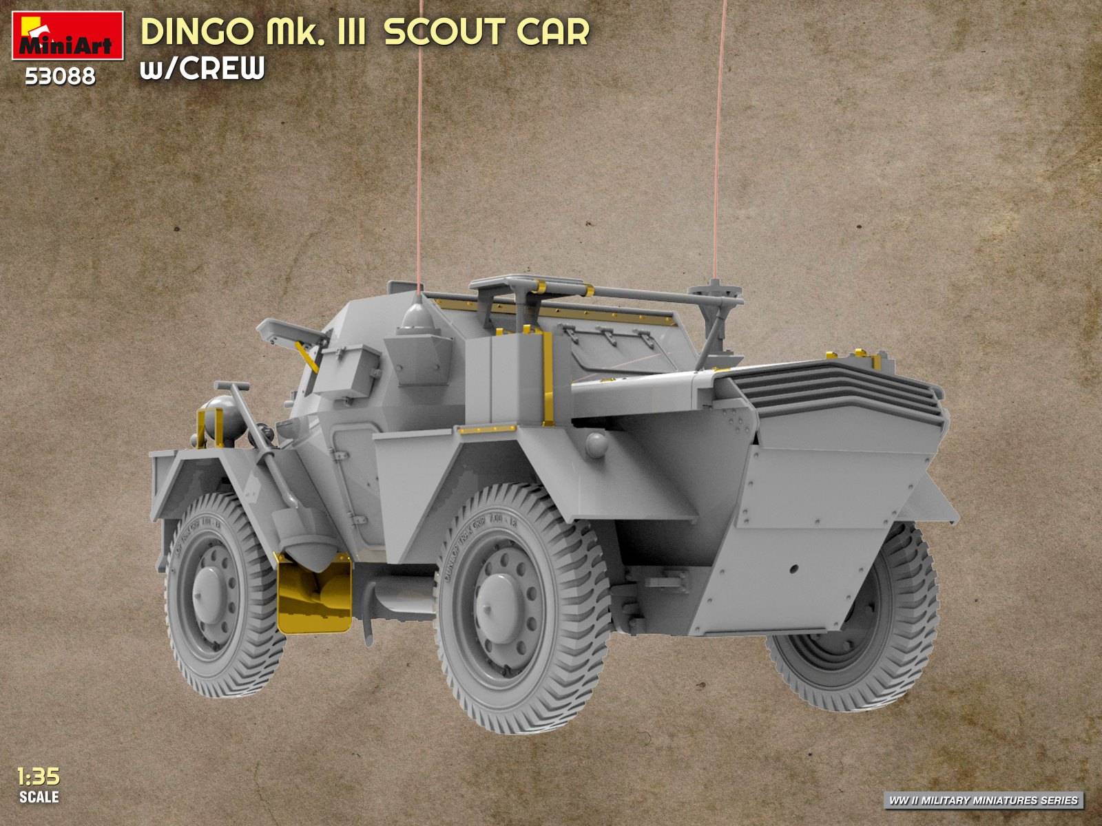 DINGO Mk. III SCOUT CAR w/CREW – Image 4