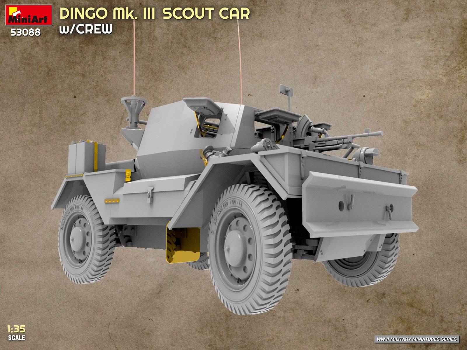 DINGO Mk. III SCOUT CAR w/CREW – Image 6
