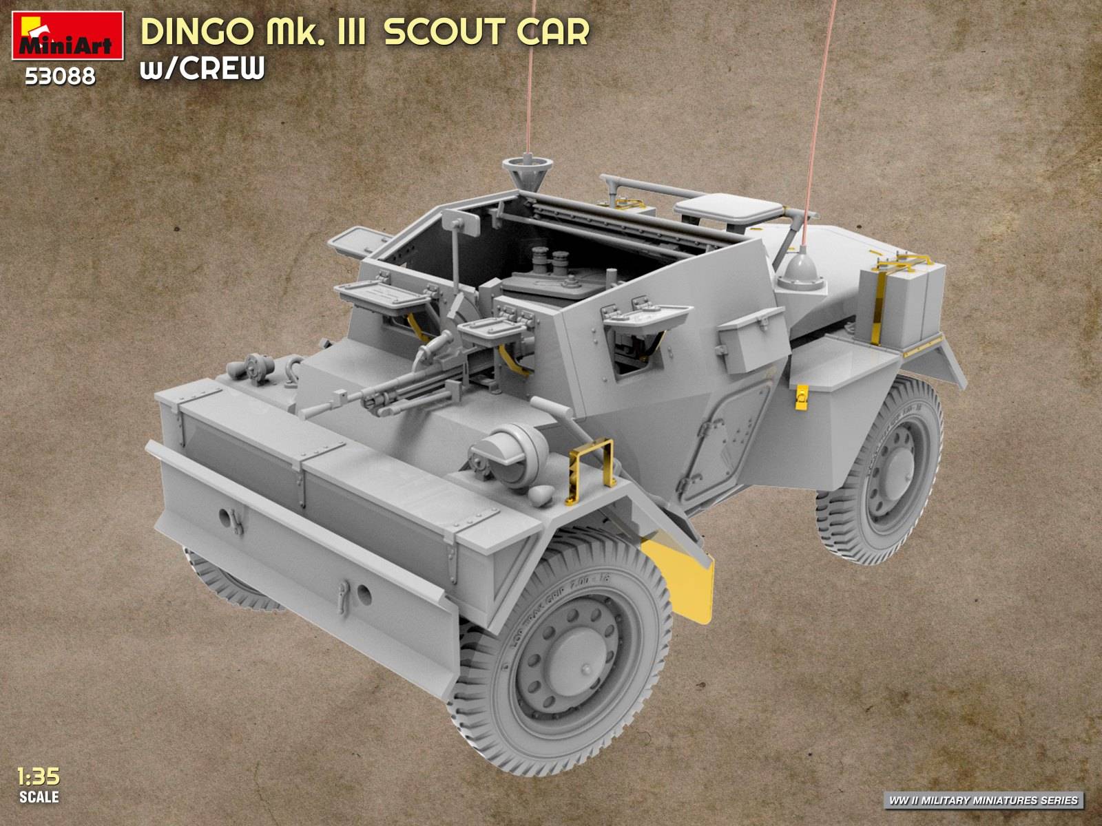 DINGO Mk. III SCOUT CAR w/CREW – Image 7
