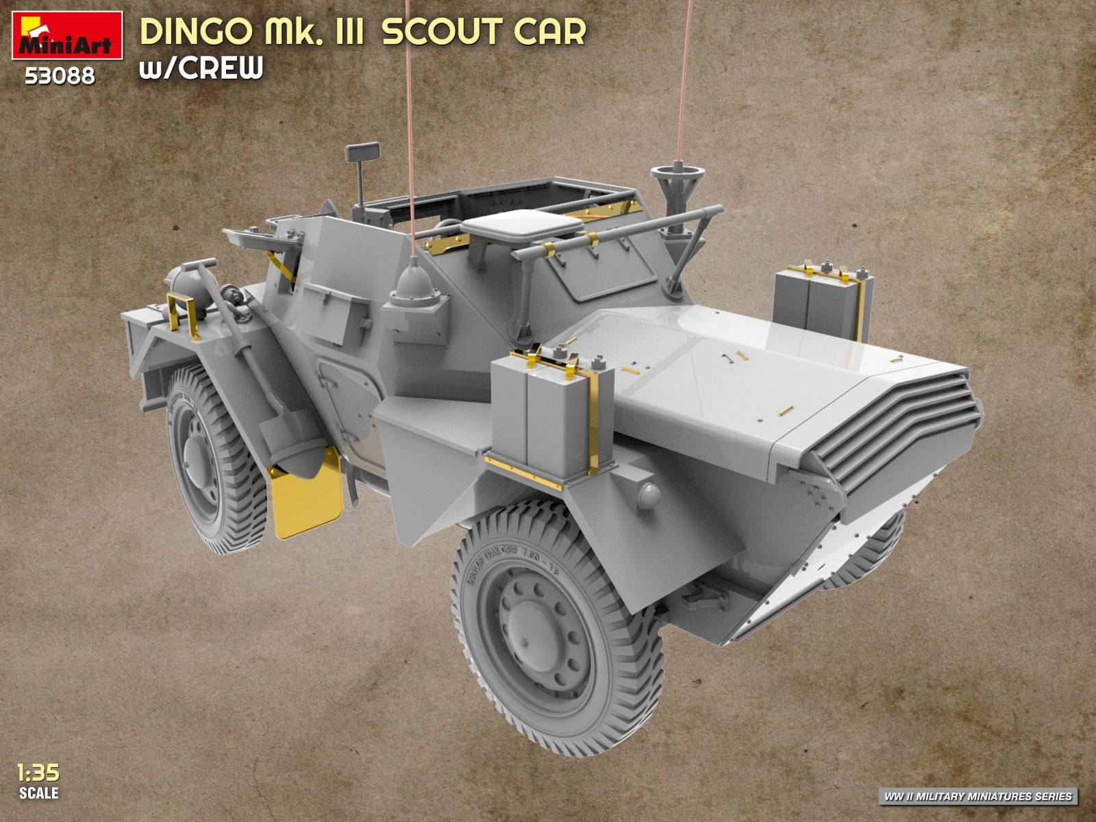 DINGO Mk. III SCOUT CAR w/CREW – Image 8
