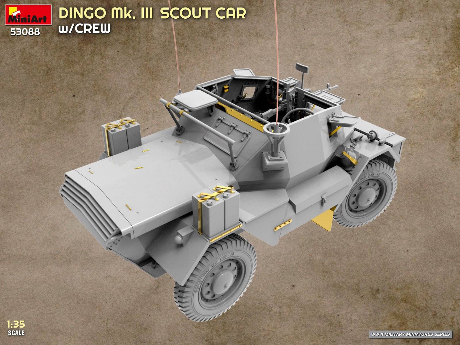 DINGO Mk. III SCOUT CAR w/CREW – Image 9