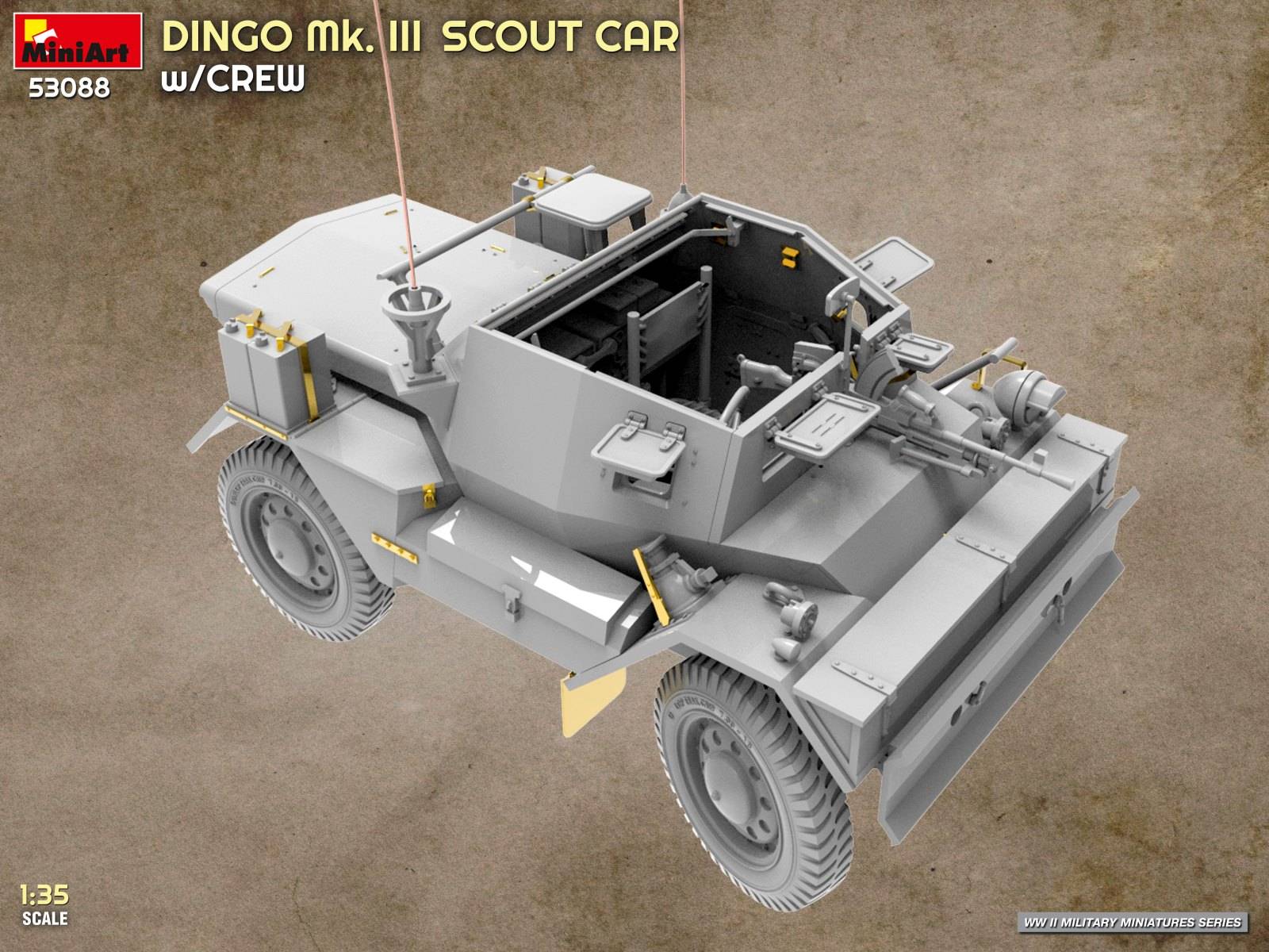 DINGO Mk. III SCOUT CAR w/CREW – Image 10