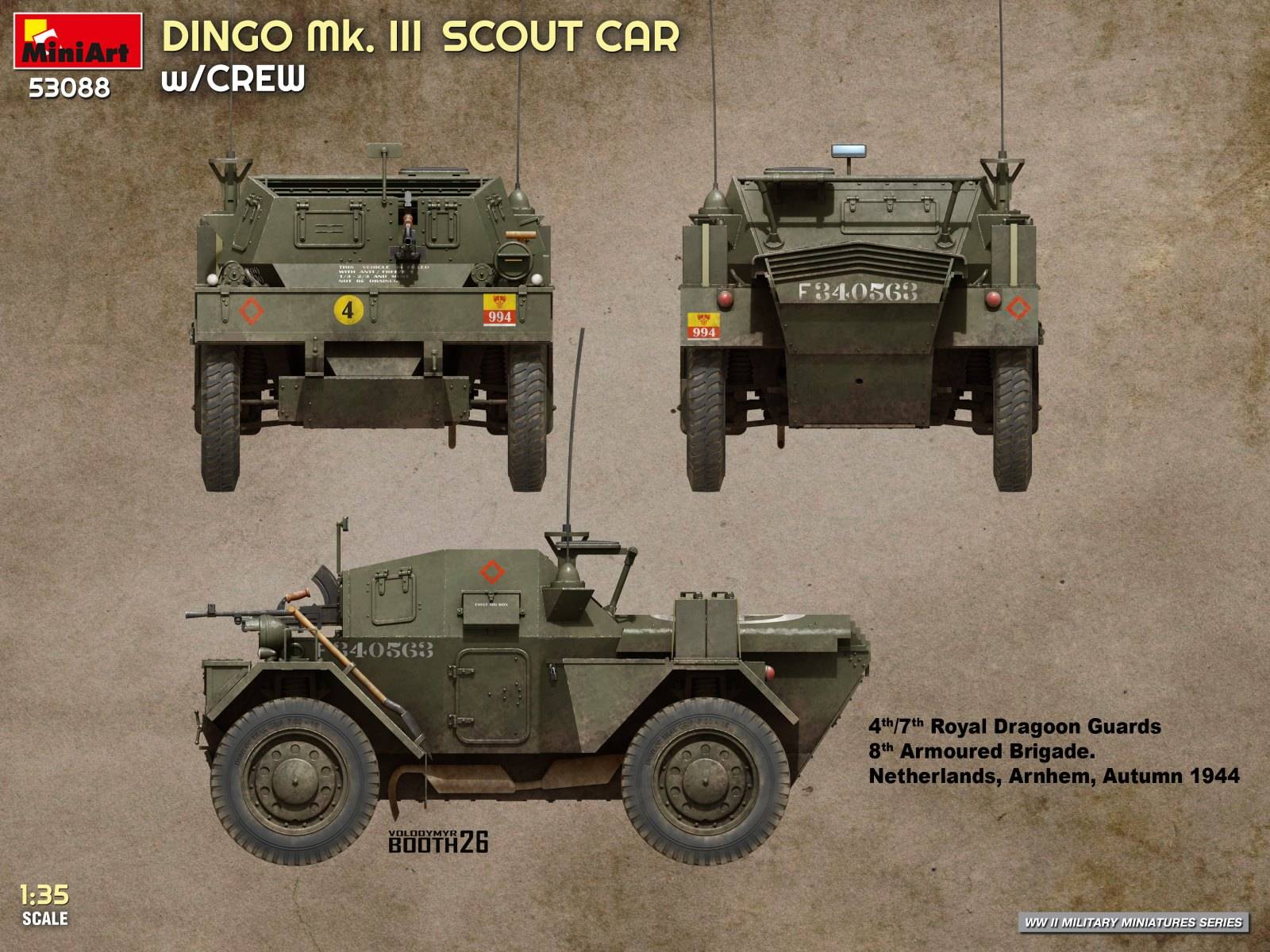 DINGO Mk. III SCOUT CAR w/CREW – Image 11