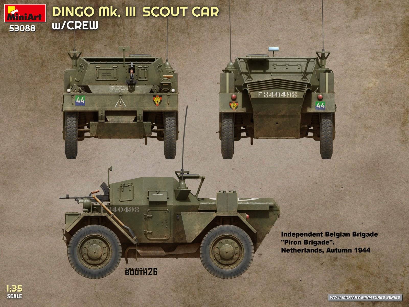 DINGO Mk. III SCOUT CAR w/CREW – Image 14