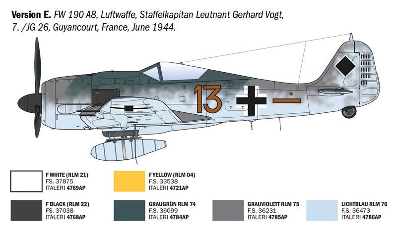Focke-Wulf Fw 190 A-8/F WWII Aces – Image 5