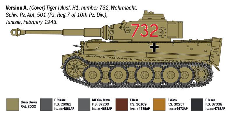 Sd.Kfz.181 Panzerkampfwagen VI Tiger I Ausf.E (tp) Early Production – Image 10