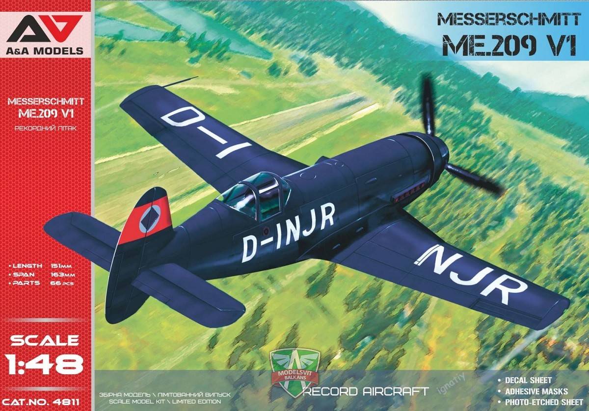 Messerschmitt Me 209 V1