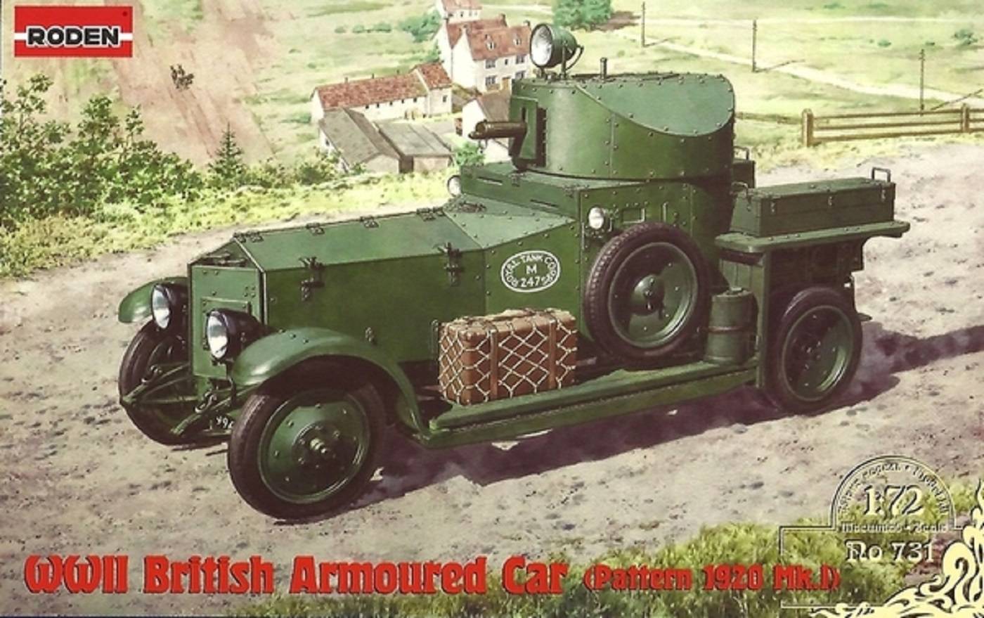 WWII British Armoured Car (Pattern 1920 Mk.I)