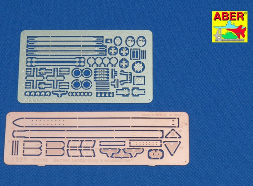 German panzer troops accessories
