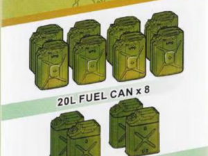 WWII US & Allied vehicles Jerry Can