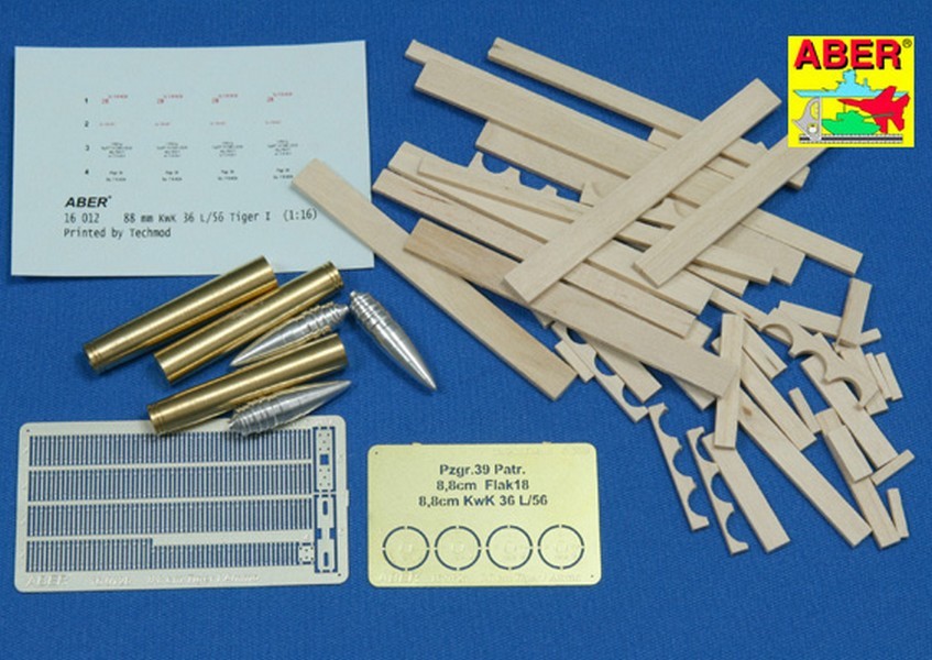 8,8cm Tigre I A/T Munitions avec boite