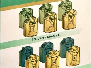 WWII German Jerry Can Set