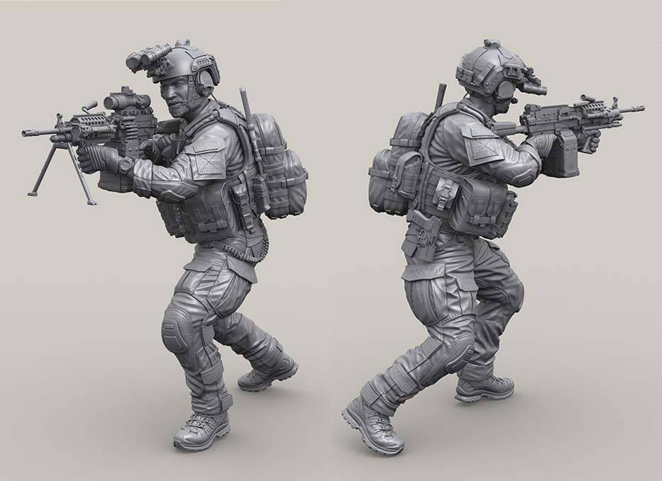 US NAVY SEAL 2 (Mk.48 MG Gunner) – Image 8