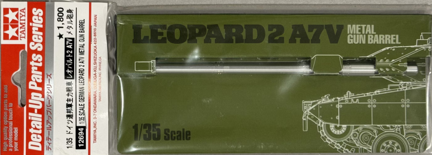 Leopard 2 A7V Metal Barrel