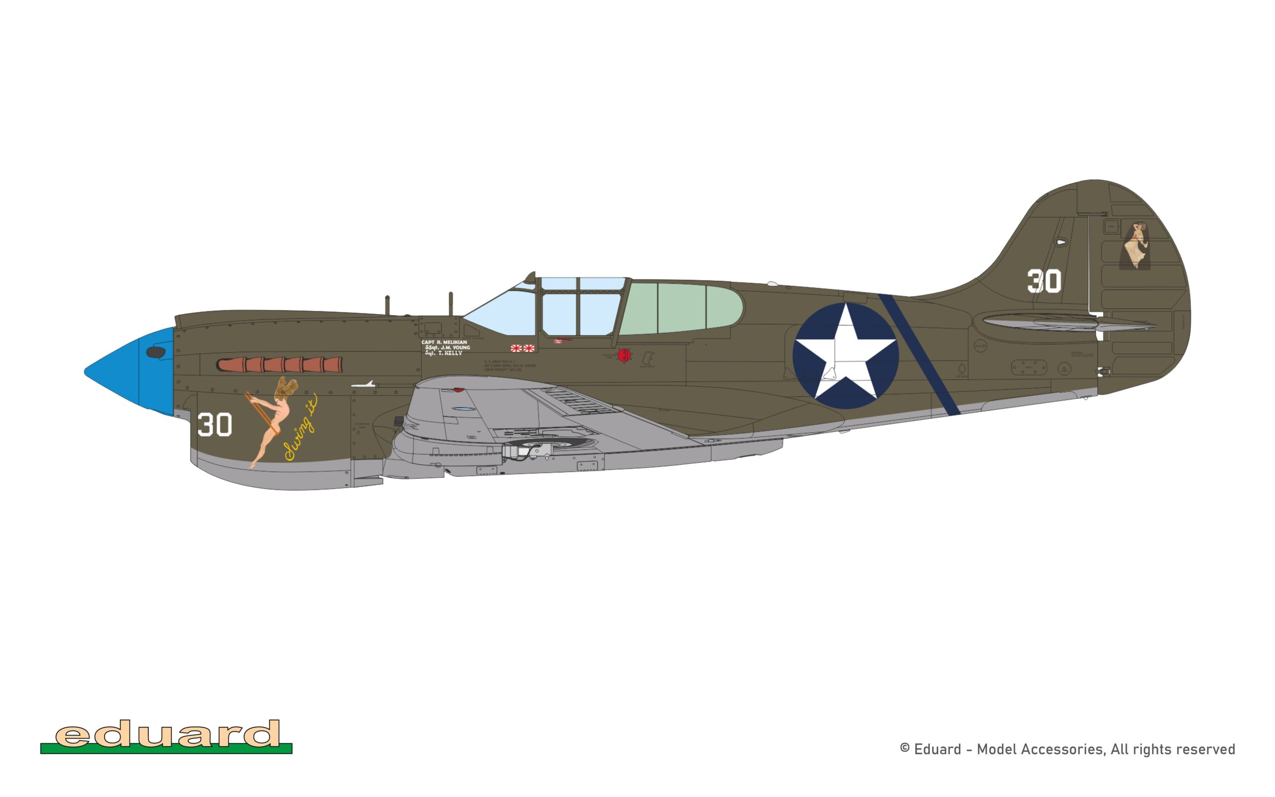 P-40K Warhawk DUAL COMBO Royal Class – Image 9