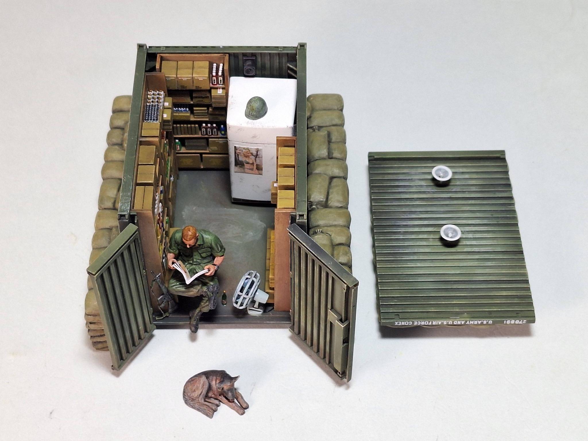 Mini shop in US military base Vietnam War – Image 13