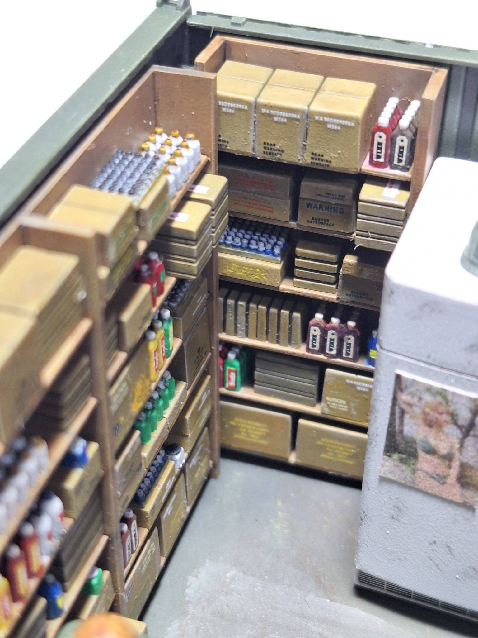 Mini shop in US military base Vietnam War – Image 15