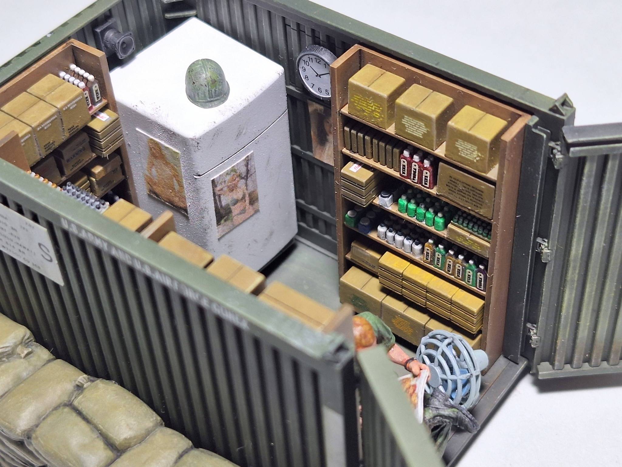 Mini shop in US military base Vietnam War – Image 16