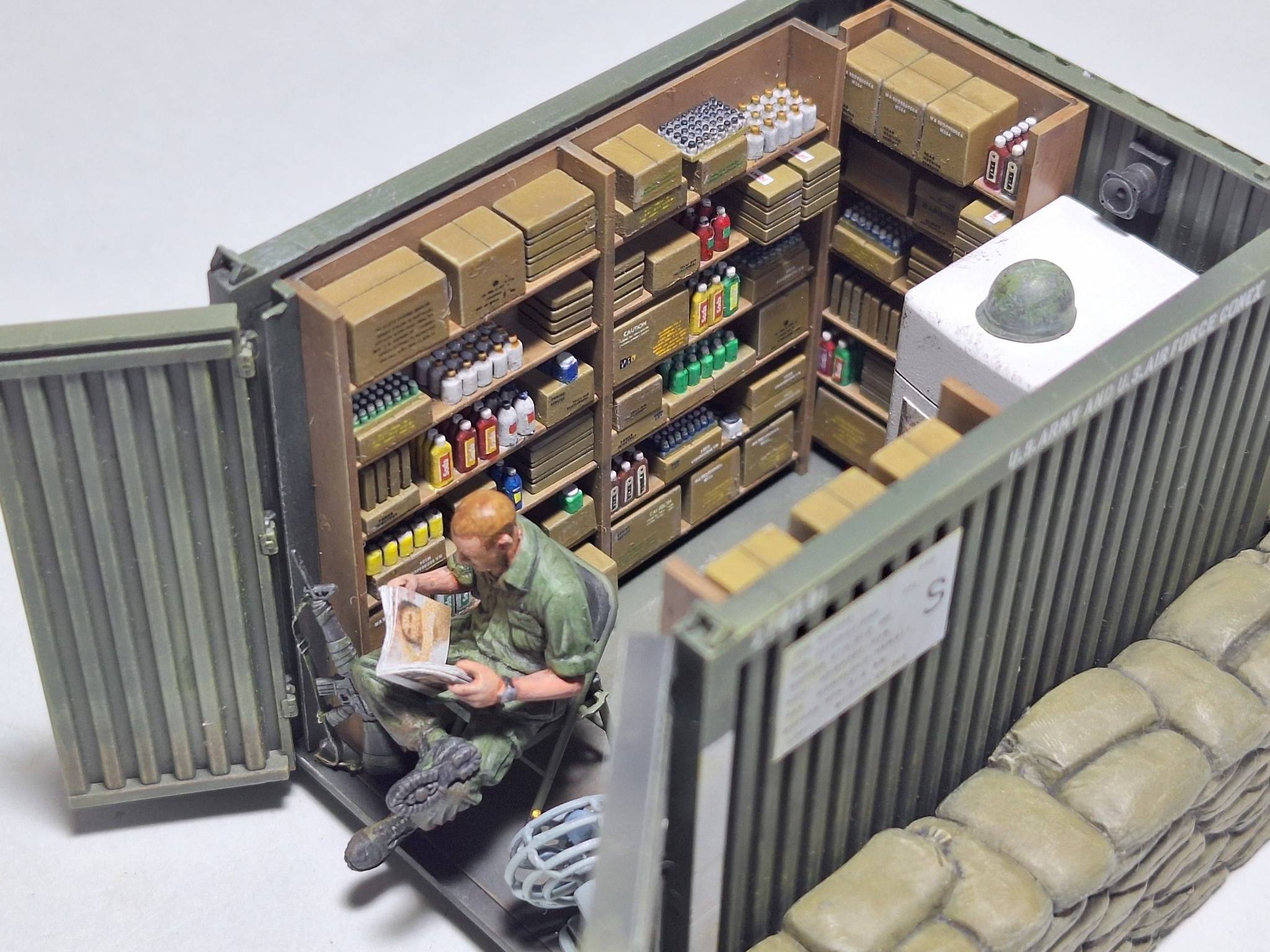 Mini shop in US military base Vietnam War – Image 17