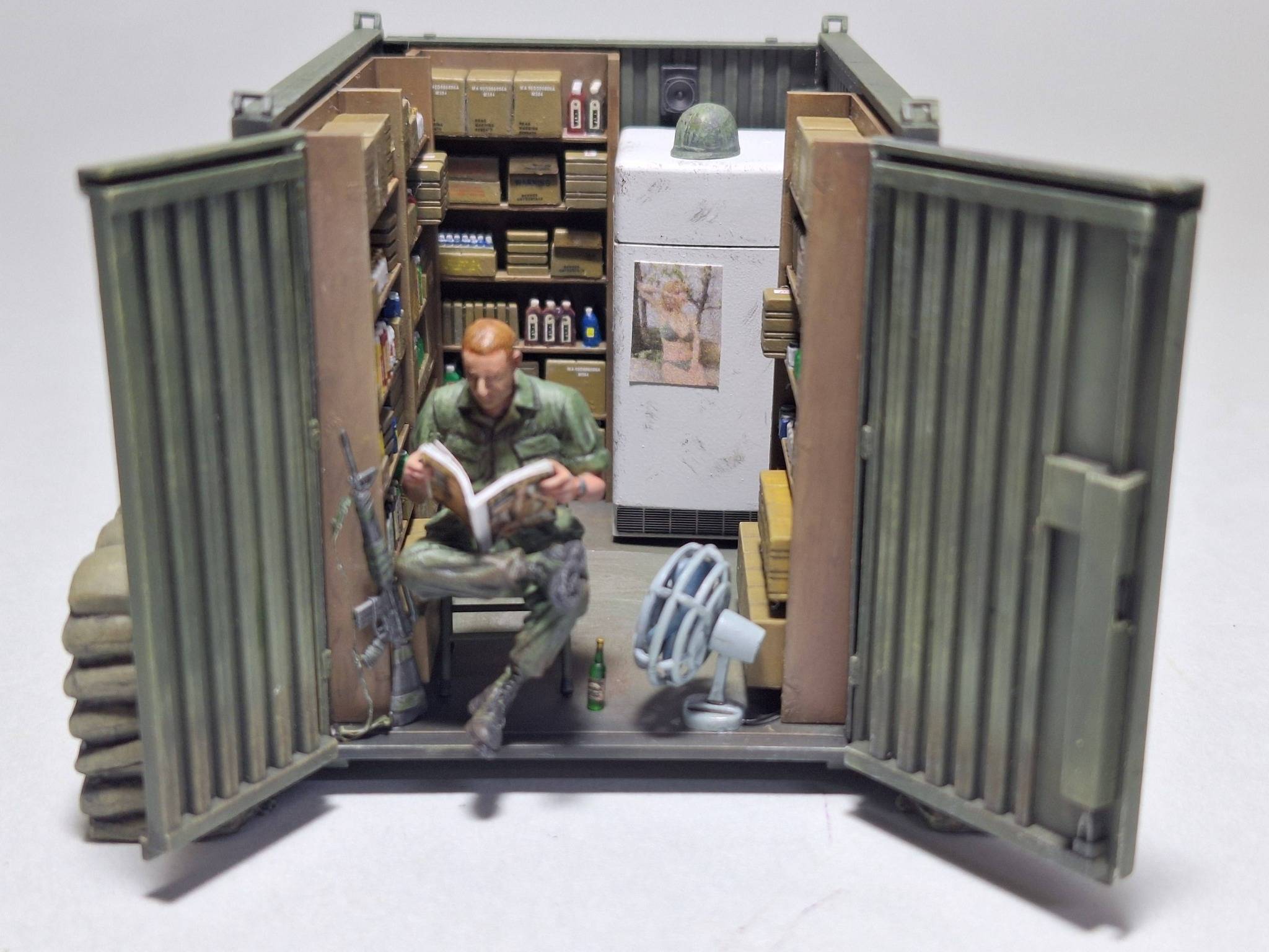Mini shop in US military base Vietnam War – Image 18