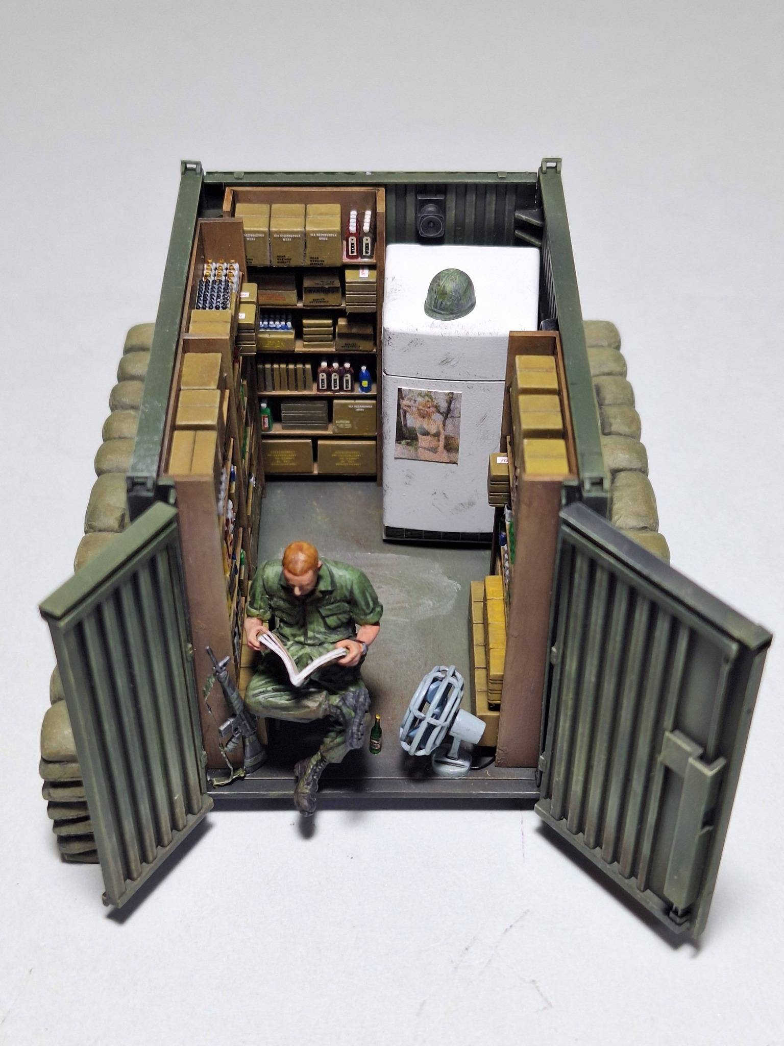 Mini shop in US military base Vietnam War – Image 19