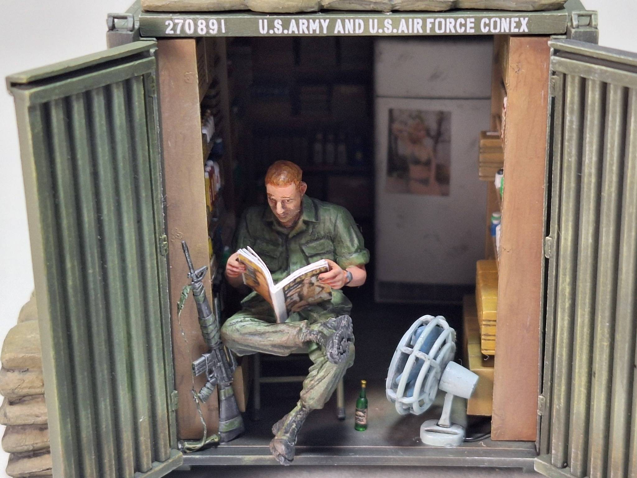 Mini shop in US military base Vietnam War – Image 24