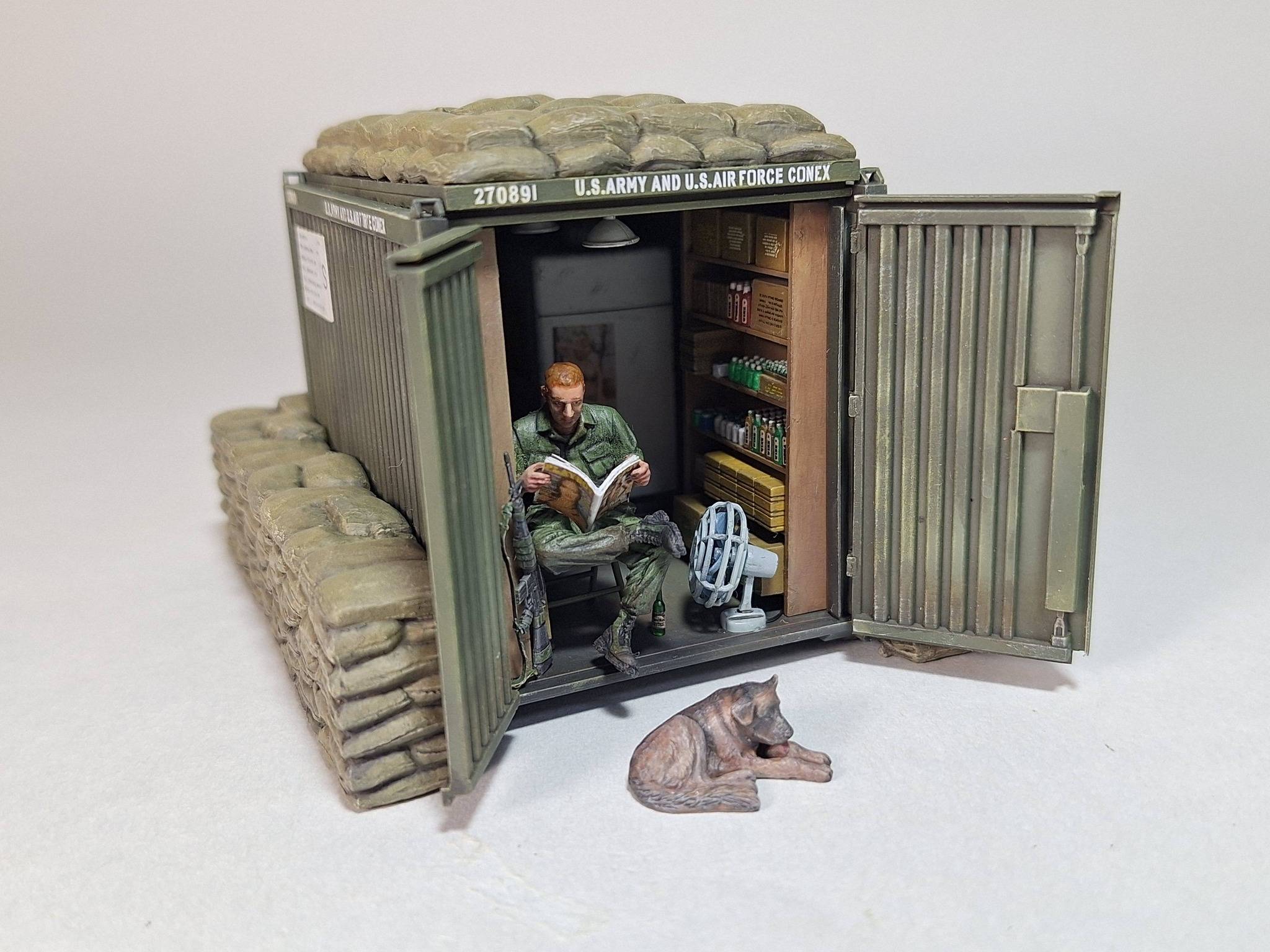 Mini shop in US military base Vietnam War – Image 26