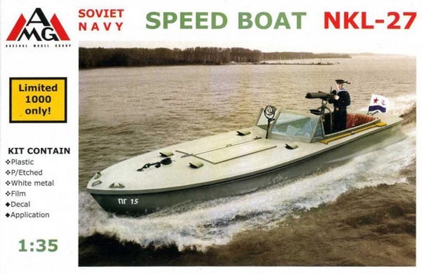Soviet Navy Speed Boat NKL-27