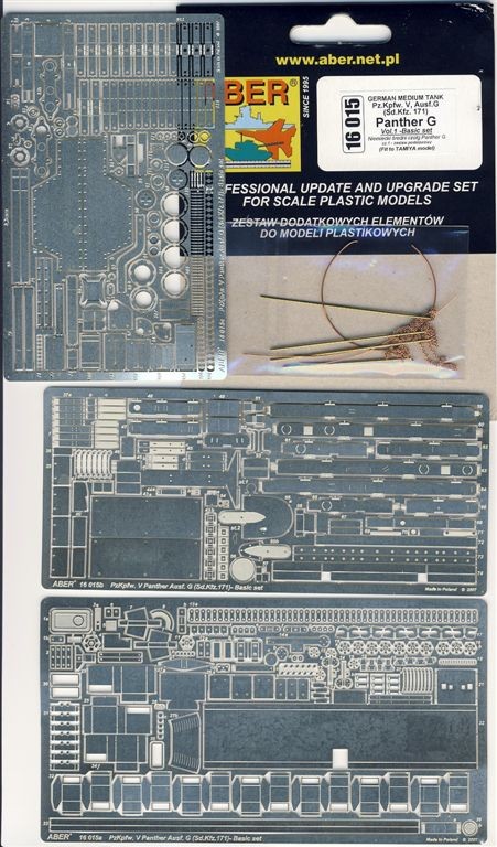 Panther G Pzkpfw V Ausf G german medium tank Volume 1 Set de base – Image 7