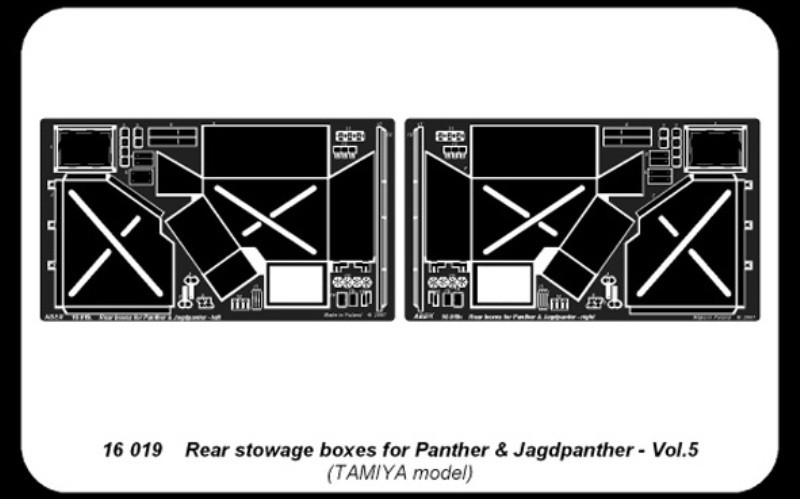 Rear tool boxes Panther G German medium tank Pzkpfw V Ausf G Sdkfz 171 – Image 3