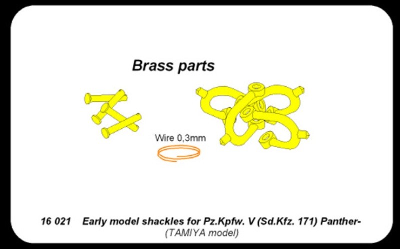 Pz.Kpfw.V Panther Early model- Shackles – Image 4