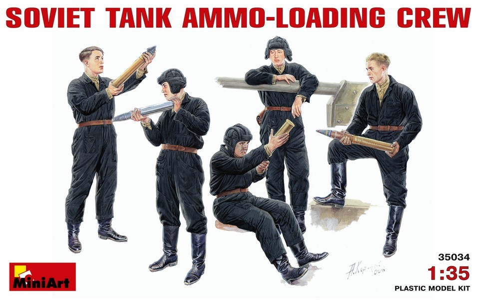 SOVIET TANK AMMO-LOADING CREW