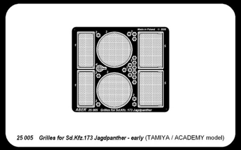 Grilles for Jagdpanther – Image 3