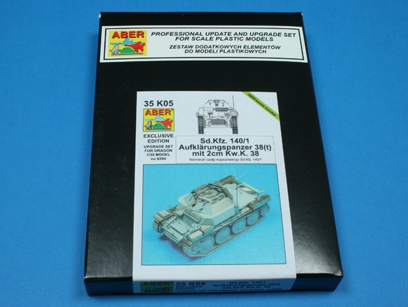 Kit amelioration Aufklarungpanzer 38(t) Sd.Kfz.140/1 – Image 3