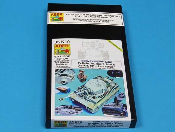 Kit amelioration Pzkpfw VI Tigre I Ausf E Sdkfz 181 Late Version German Heavy Tank – Image 13