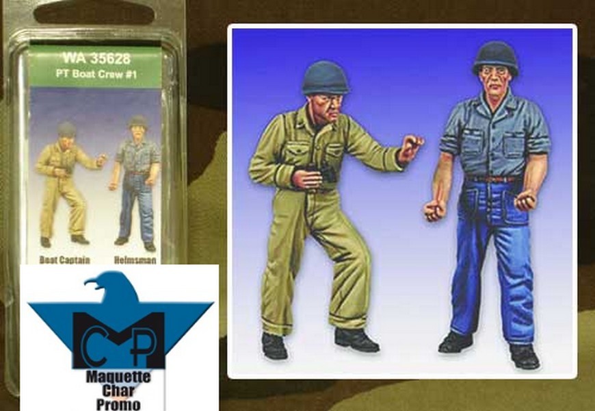 PT BOAT CREW N°1 - CAPTAIN AND HELMSMAN
