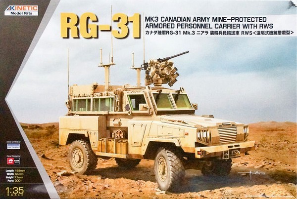 RG-31 Mk.3 Canadian Army MRAP w/RWS