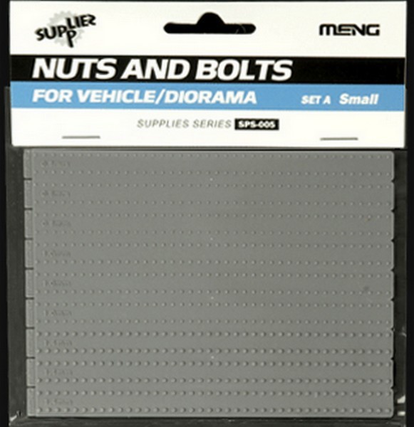 NUTS AND BOLTS FOR VEHICLE/DIORAMA Set A (small)