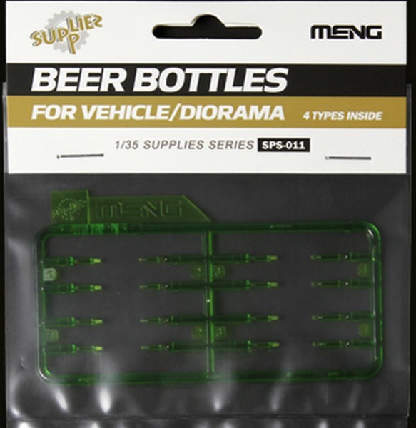 BEER BOTTLES FOR VEHICLE/DIORAMA