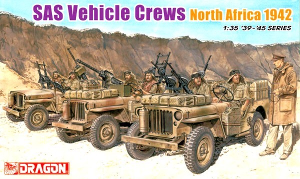 SAS Vehicle Crews North Africa 1942