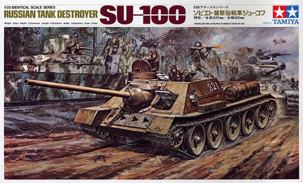 Russian Tank Destroyer SU-100