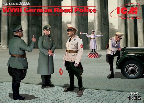 WWII German Road Police (5 figure)