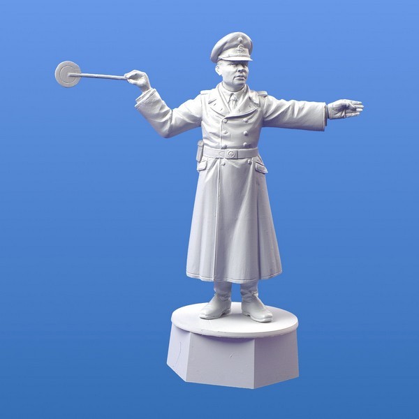 WWII German Road Police (5 figure) – Image 2