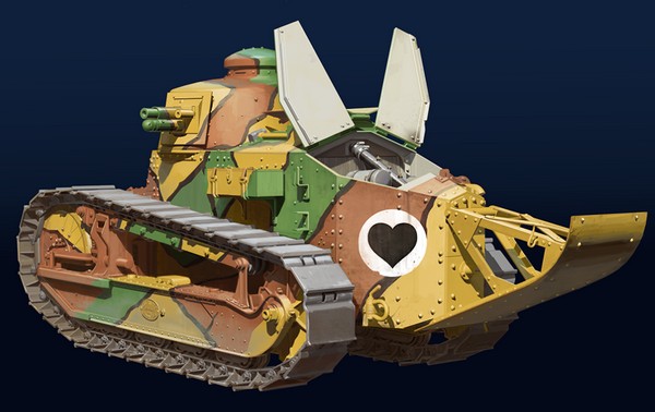 RENAULT FT-17 CHAR LEGER FRANCAIS (Tourelle Girod) – Image 2