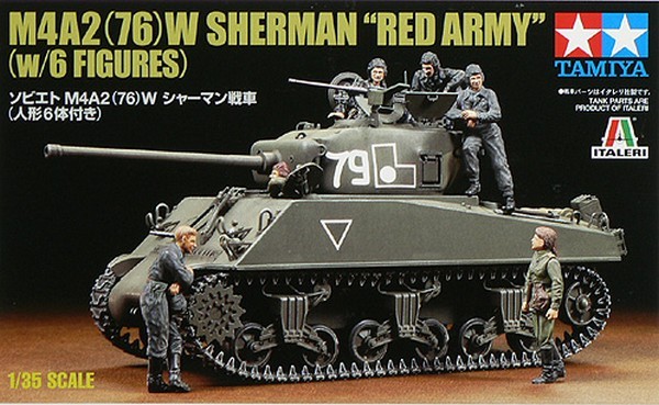 M4A2(76)W SHERMAN "RED ARMY"