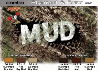 Mud Pigment & Colour Combo Set